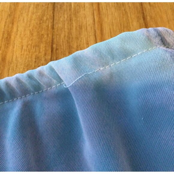 Periwinkle Womens Fairy Top & Skirt Set Floral Layered Sheer Size 12 - Picture 12 of 15